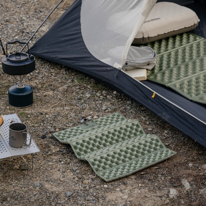 Naturehike ultralehký skládací sedák IXPE 40g - zelený
